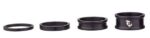 Wolf Tooth Black Precision Headset Spacers (3, 5, 10, 15mm Kit)