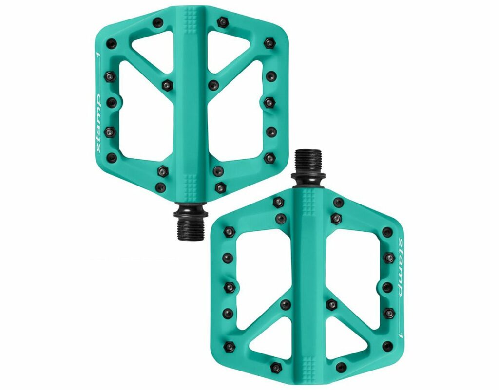 stamp bike pedals