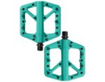 CrankBrothers Stamp 1 Turquoise Pedals (Large)