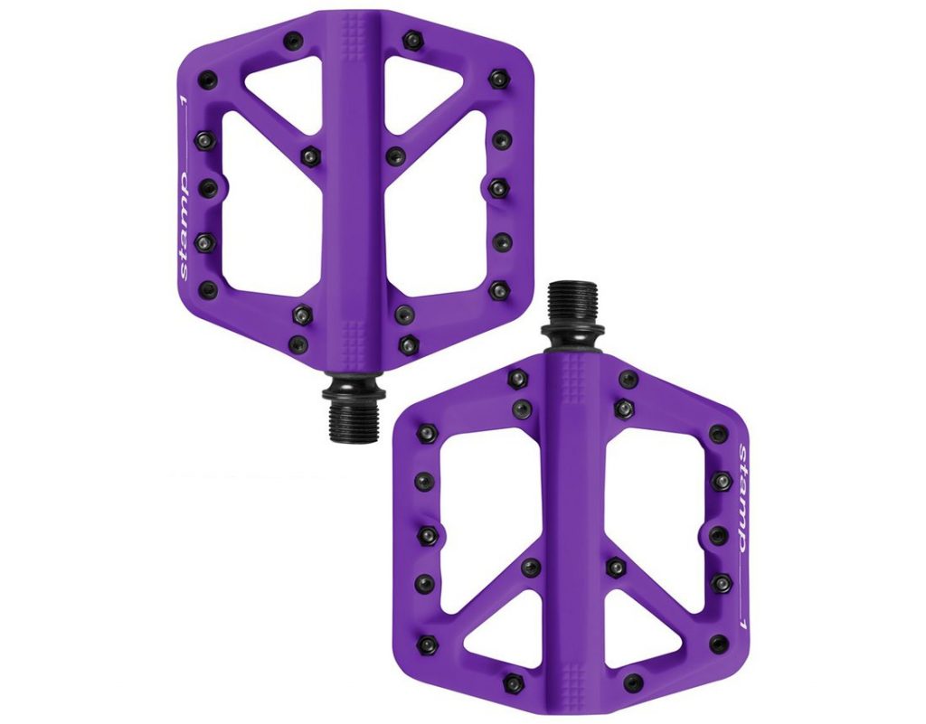 stamp bike pedals