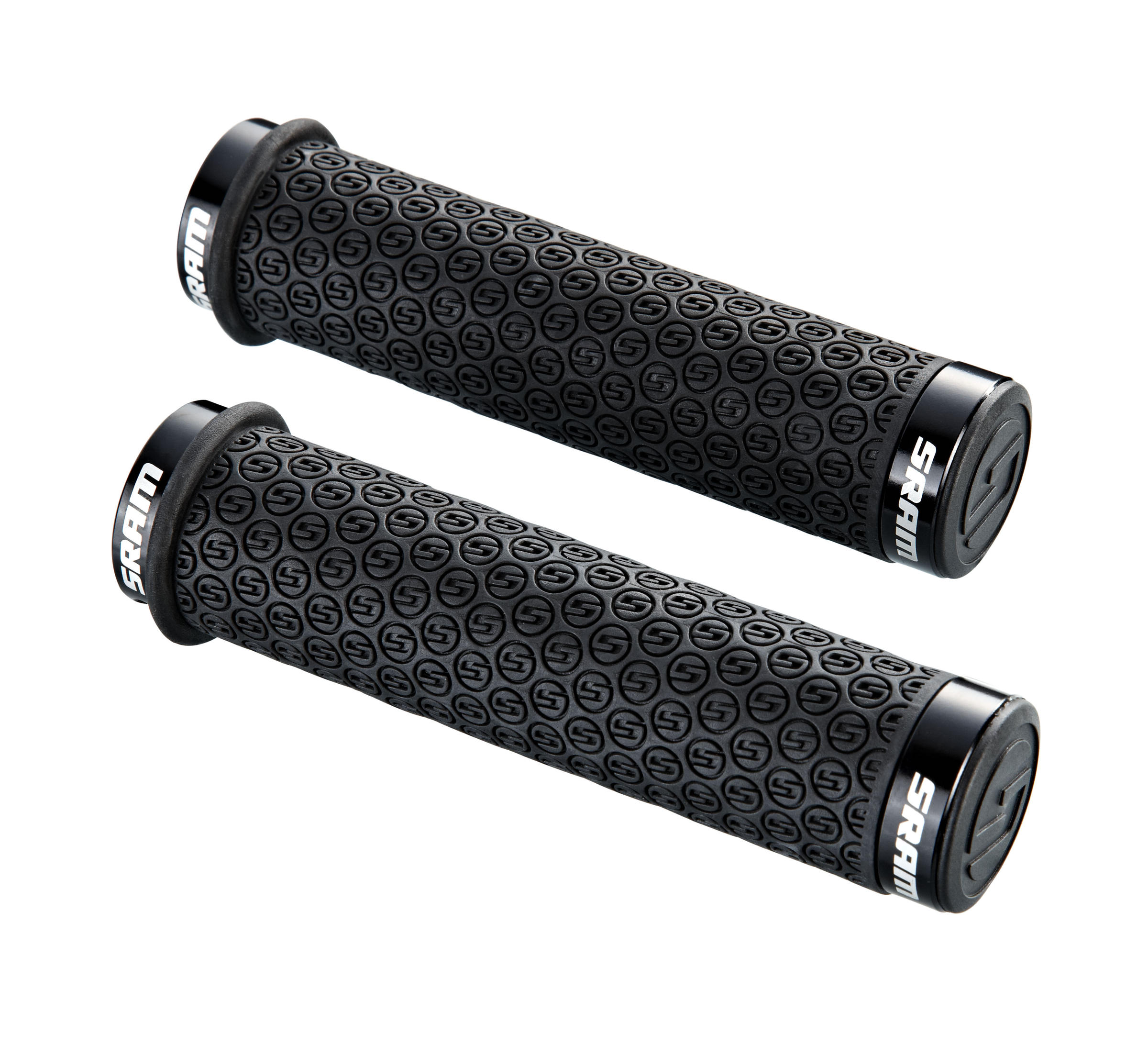 SRAM DH Silicone Lock-On Grips (Black)