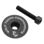 Wolf Tooth Ultralight Stem Cap and Bolt (Black)