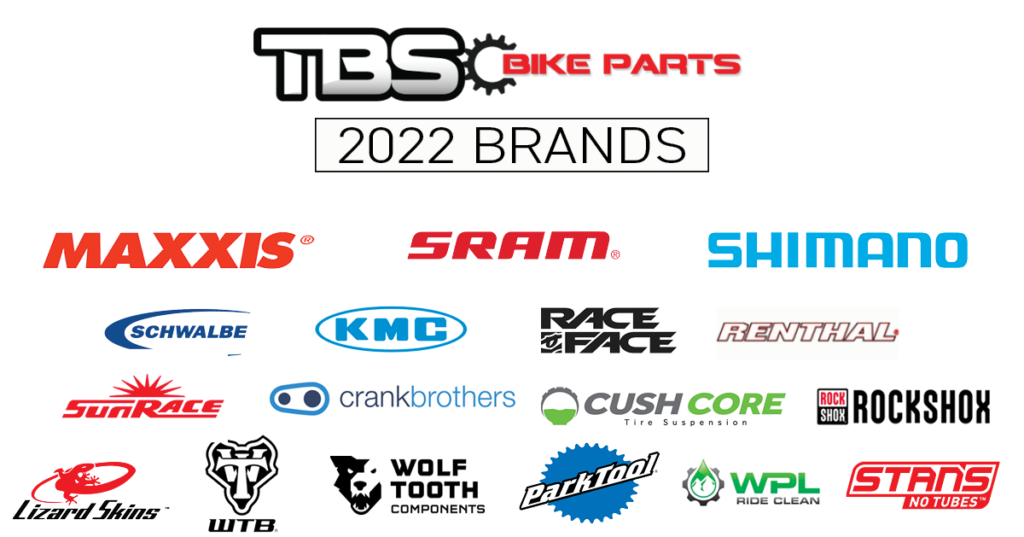 TBS Bike Parts Brands 2022