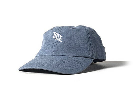 Title MTB Dad Hat (Blue) - TBS Bike Parts