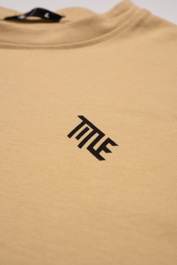 Title MTB Midweight T-Shirt (Yellow) - Image 2