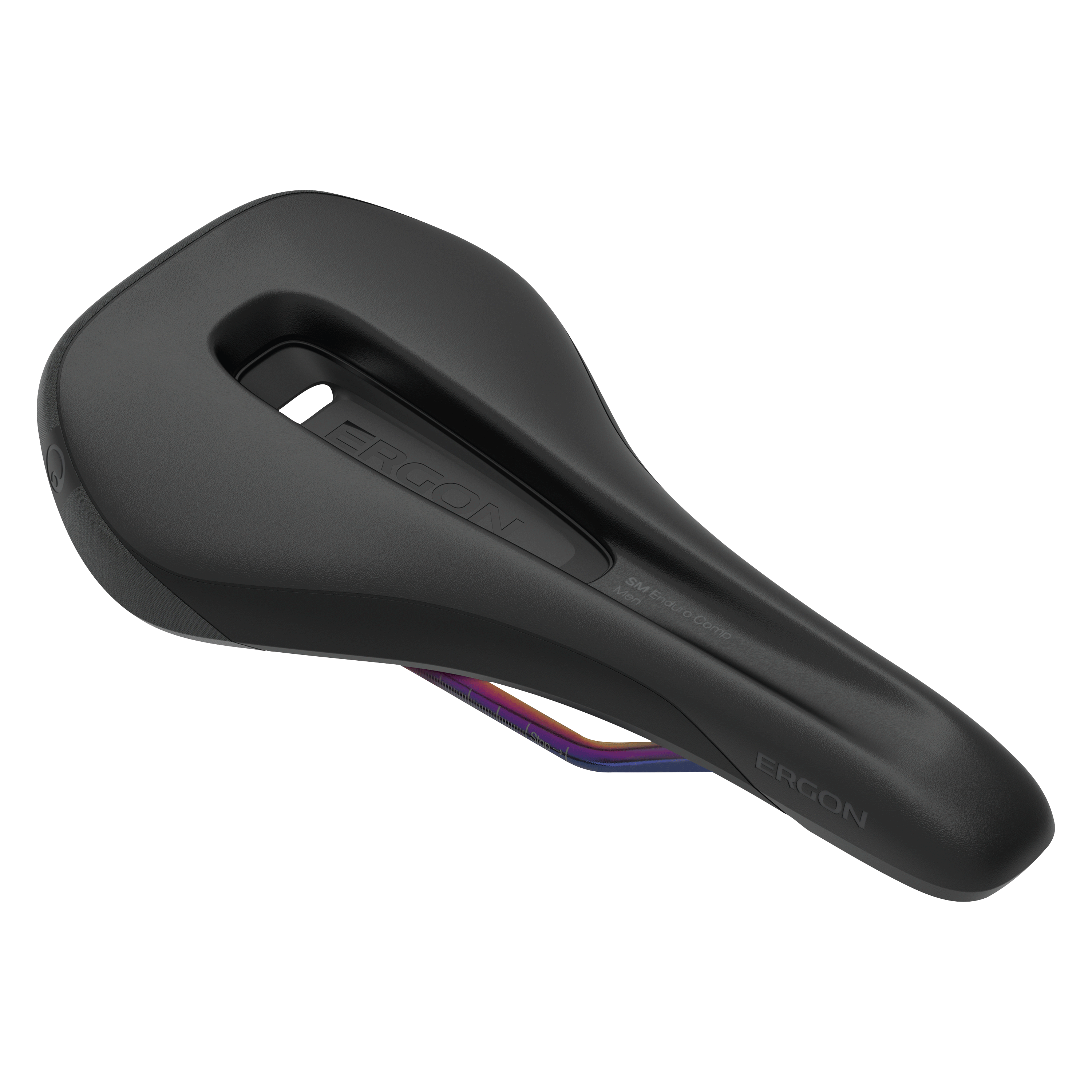 Ergon SM Enduro Comp Saddle Oilslick Rails