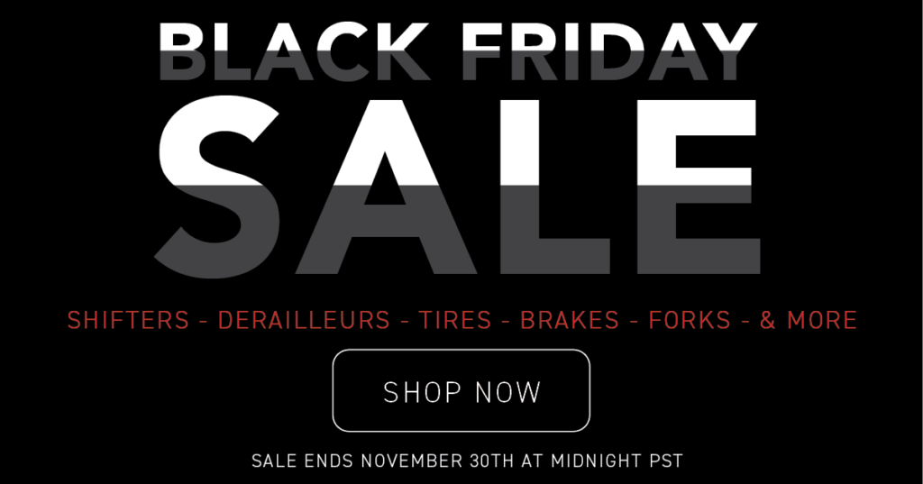 Mountain Bike Parts Black Friday Sale