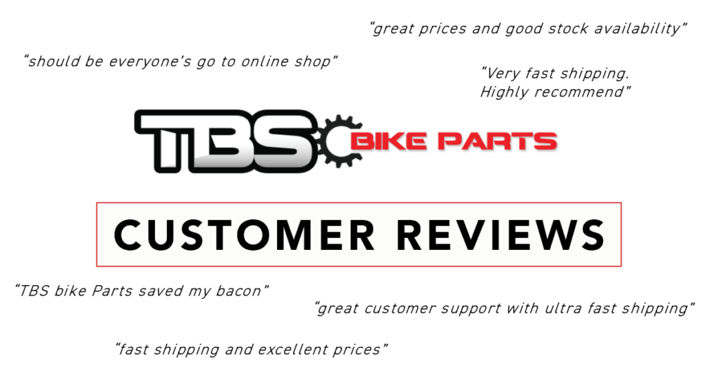 TBS Bike Parts Customer Reviews