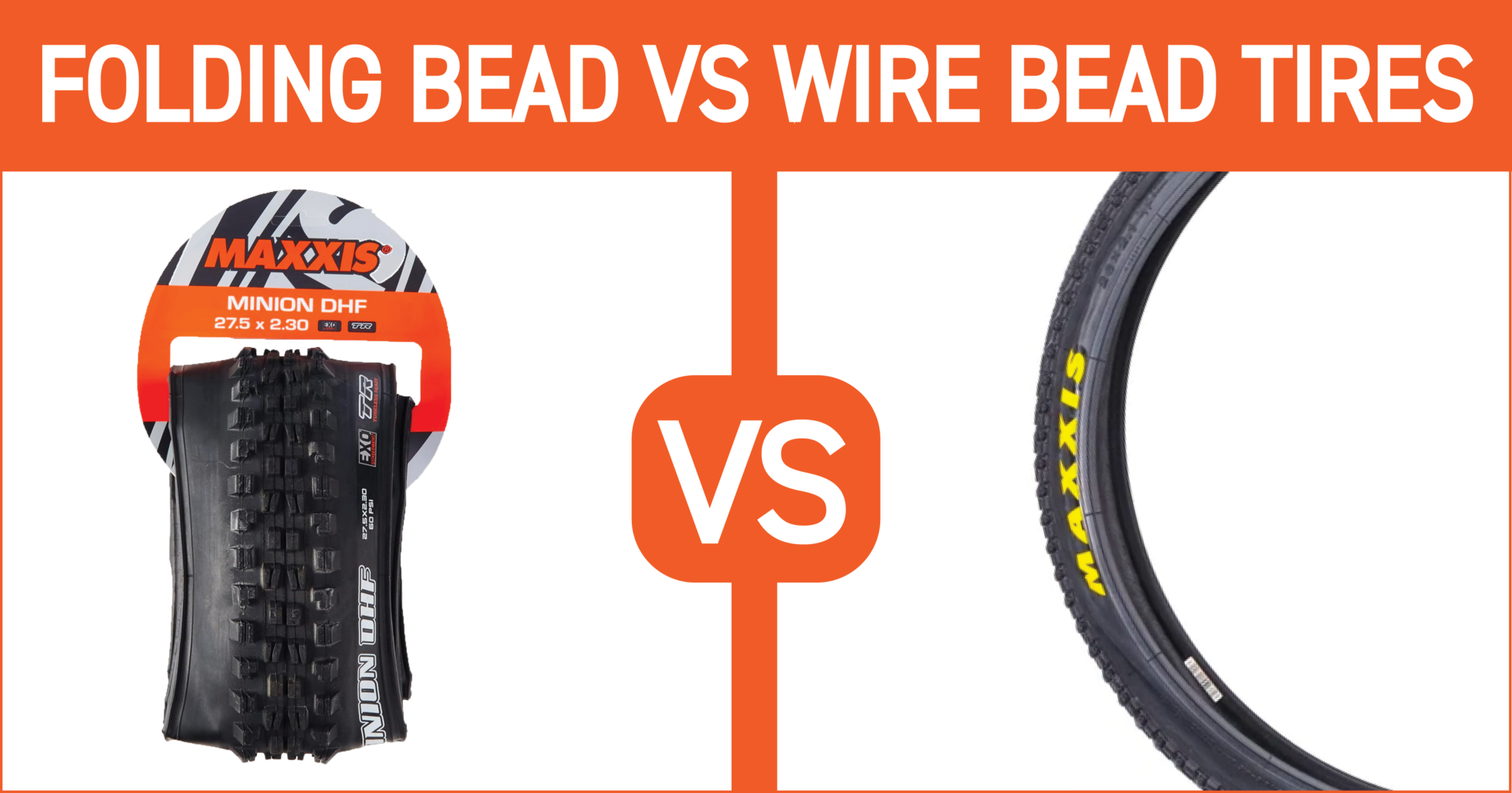 Folding Bead vs. Wire Bead MTB Tires TBS Bike Parts