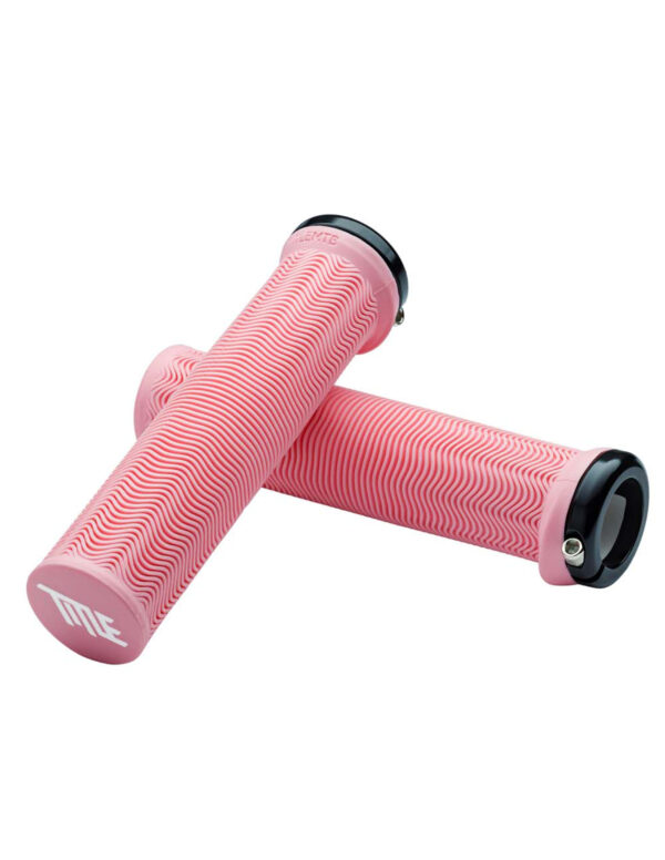 Title MTB LO1 Lock-On Grips (Light Pink) - Image 2