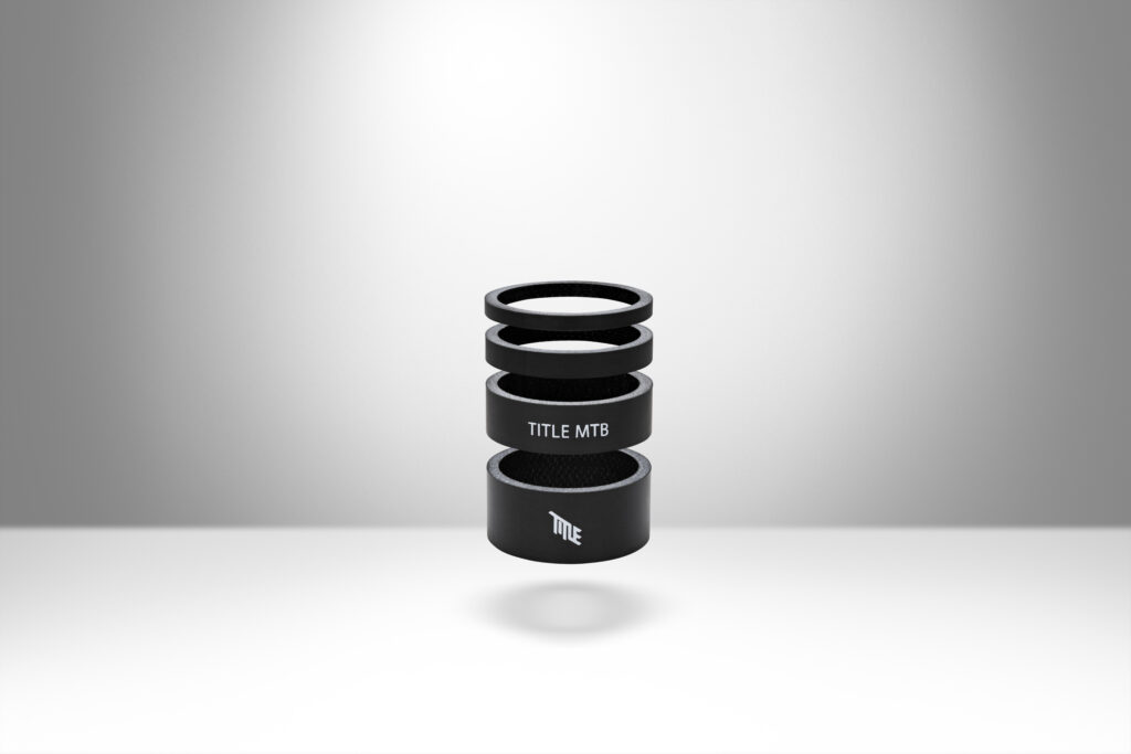 Title MTB Carbon Headset Spacer Kit TBS Bike Parts