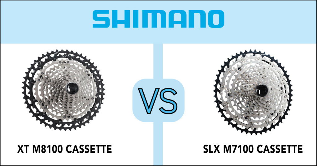 XT M8100 vs SLX M7100 Cassette - What's the Difference?