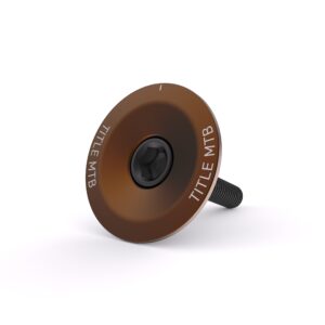 Title MTB Headset Top Cap and Bolt (Bronze)
