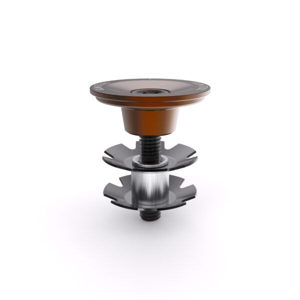 Title MTB Headset Top Cap and Bolt (Bronze) - Image 2