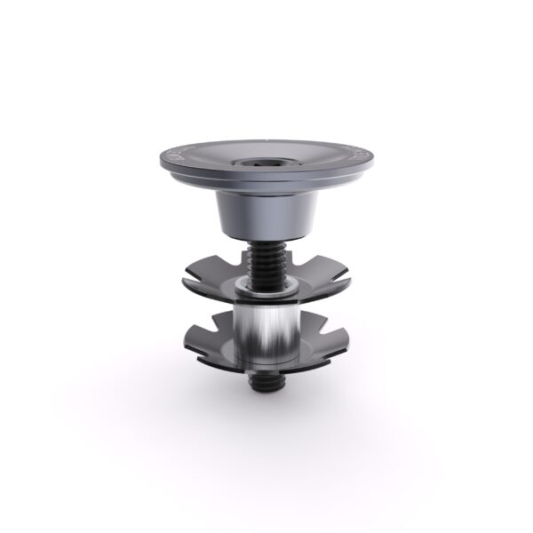 Title MTB Headset Top Cap and Bolt (Grey) - Image 2