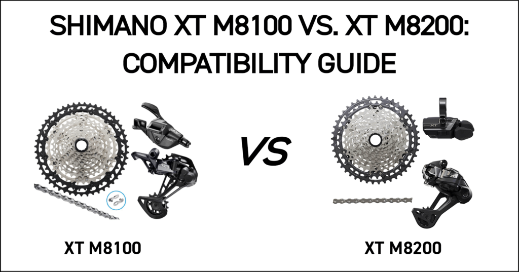 Shimano XT M8100 vs XT M8200: Compatibility Guide